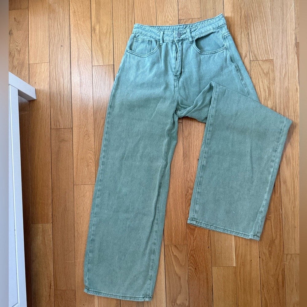SHEIN Icon High Waist Wide Leg Jeans